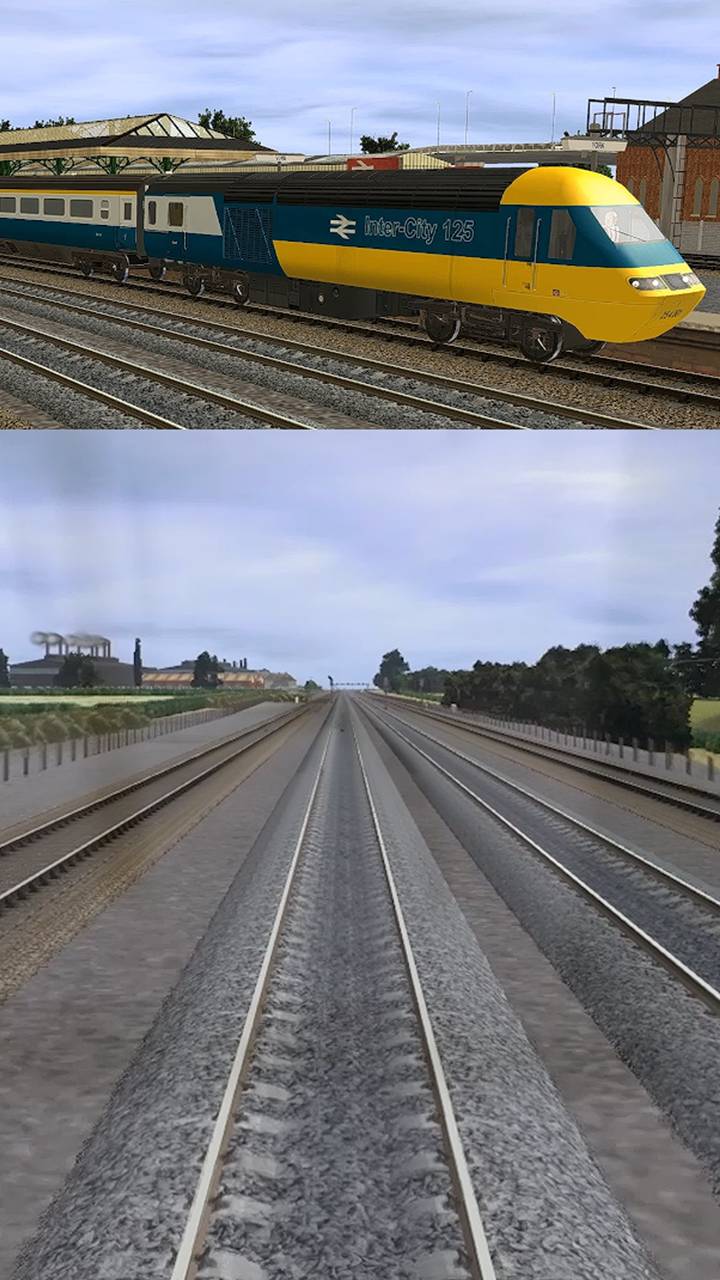 Trainz 2012. Inter-City 125. 180 км/ч. смотреть онлайн