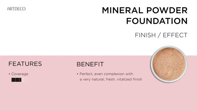 ARTDECO Mineral Powder Foundation