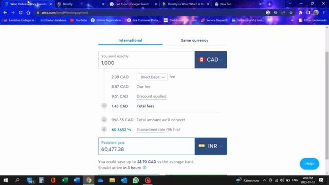 Best Way To Send Money Internationally | Canada to India (Remitly, Wise)Detailed Video | Referral😳🇨 смотреть онлайн