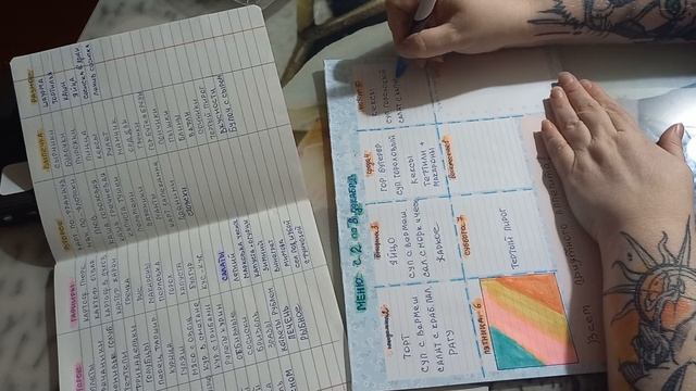 🖍🗒Составляем меню на неделю с 2.12 по 8.12.24 /колесо фартуны🎰 смотреть онлайн