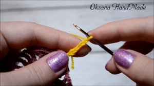 Объемный цветок крючком. Мастер класс и схема. Flower crochet