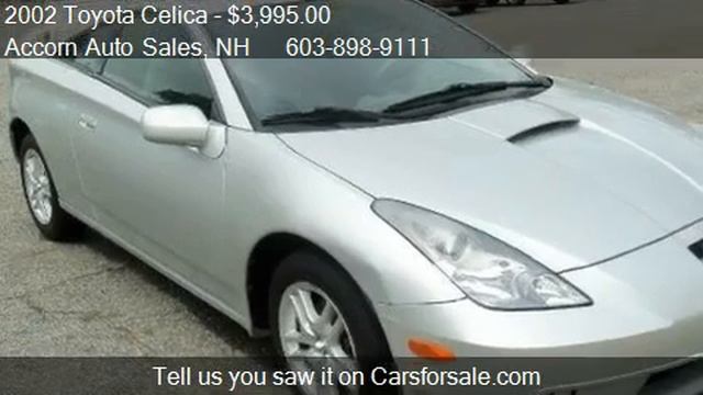 2002 Toyota Celica GT 2dr Hatchback For Sale In Salem, NH 03