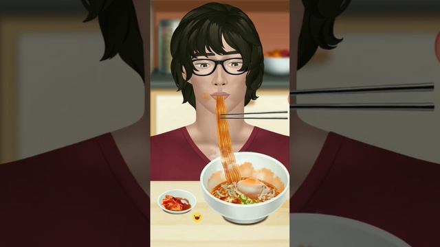 Ramen noodles 🍜 mukbang #viral #shorts #mukbang #gaming смотреть онлайн