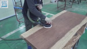 Так делают столешницы из массива в Южной Корее