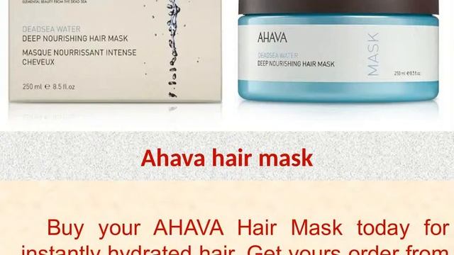 Ahava Skin care products Frissehuid nl смотреть онлайн
