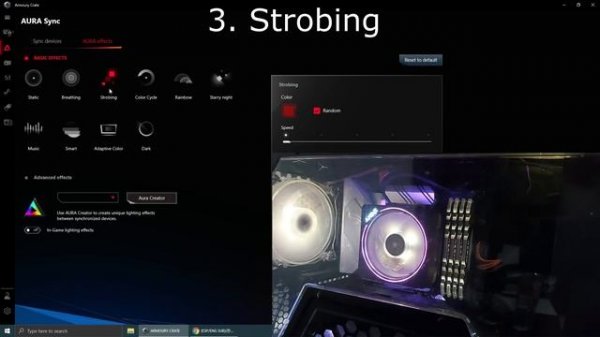 Avexir Core 2 Memory - Armoury Crate / Aura Sync RGB Setup - 2021