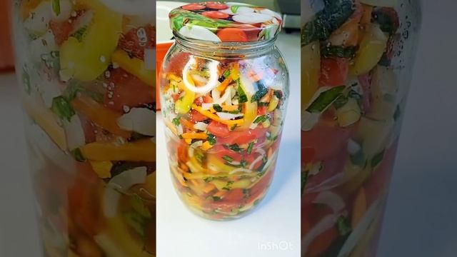🍅🧅🌿Универсальная овощная заправка для любых первых блюд🌿 смотреть онлайн