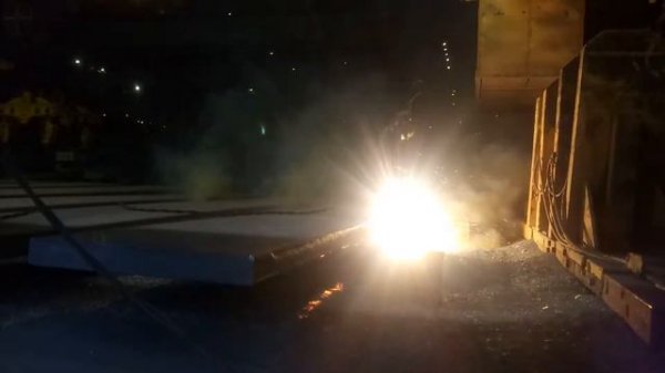 Обработка контрольной слябы