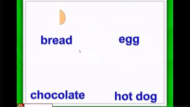 Food and Eating Vocabulary English for kids,ESL kids Lessons - hamburger ice cream chocolate смотреть онлайн