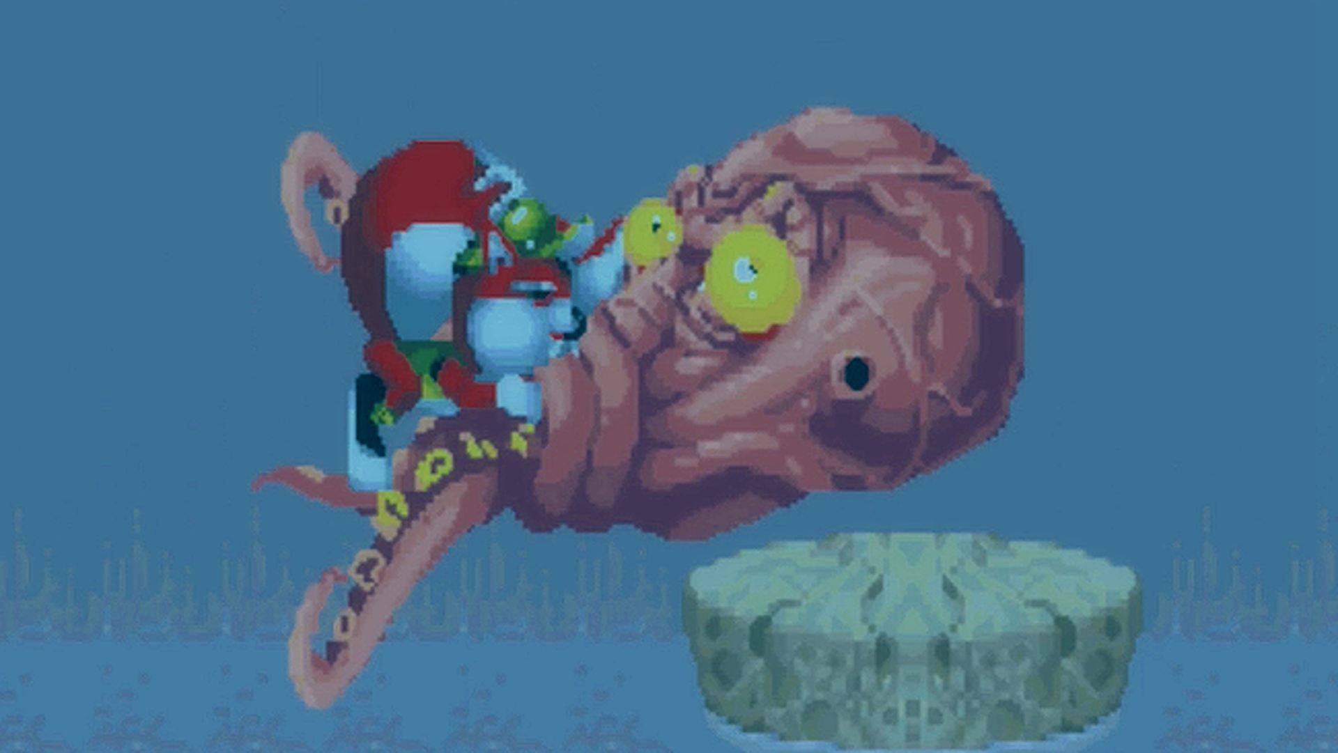 "Морское чудовище в ведьмином доме: муки третьего уровня Mr. Nutz на GameBoy смотреть онлайн