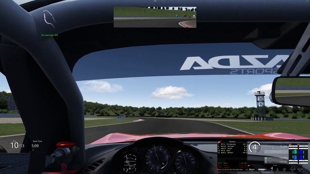 Mazda mx-5 Cup Autodrom Most World Sim Series смотреть онлайн