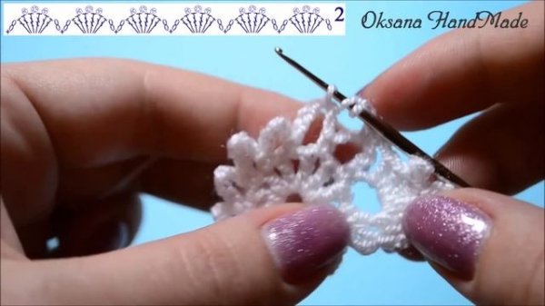 Снежинка крючком. Мастер класс. DIY snowflake crochet