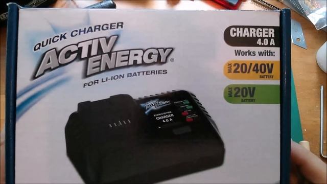 Aldi Active Energy 20V/40V Battery Strip Down смотреть онлайн
