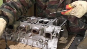 Замена сёдел , клапанов ,и направляющих змз 405