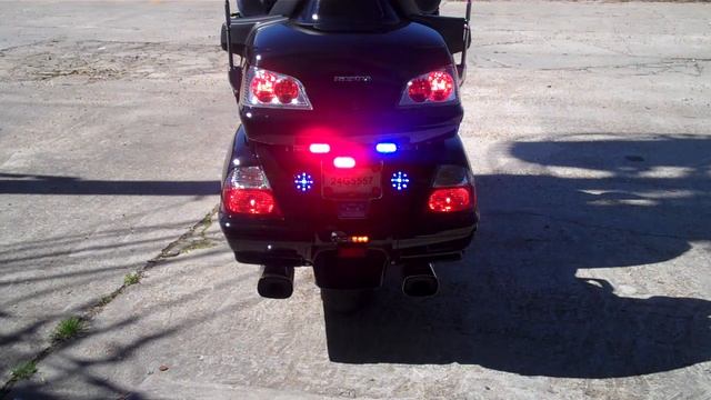 2010 Honda Goldwing Police - Rear смотреть онлайн