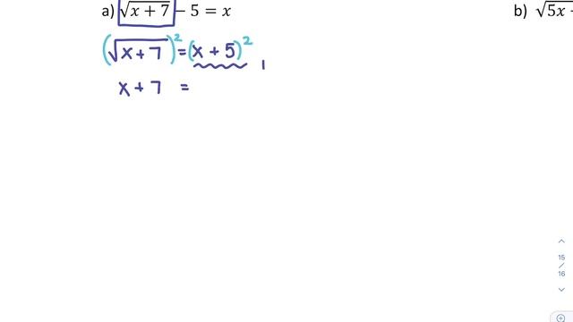 Solving Radical Equations смотреть онлайн