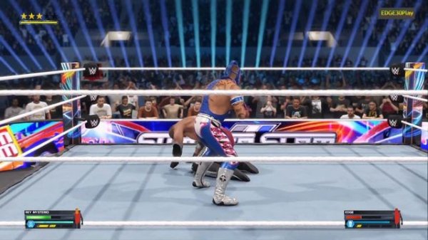 WWE2K24 Edge vs Rey Mysterio