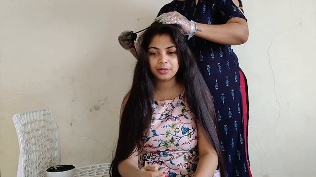 INDIGO Powder for hair || how to blacken your hair naturally || HEENAVEDA REVIEW смотреть онлайн