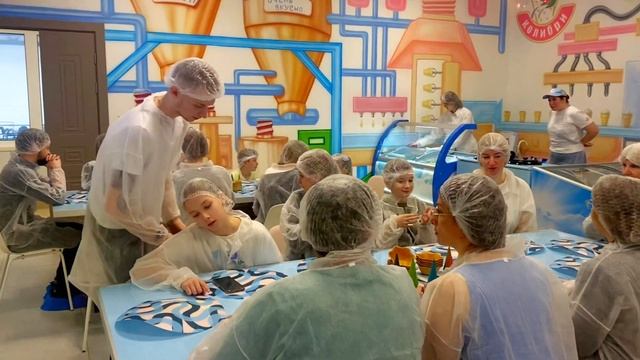 Экскурсия. Фабрика мороженого колибри город Бор(Нижний Новгород) смотреть онлайн