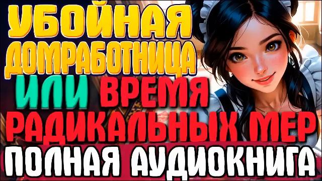 ПОЛНАЯ АУДИОКНИГА | Убойная домработница Книга 3 #любовноефэнтези #аудиокниги #юмор