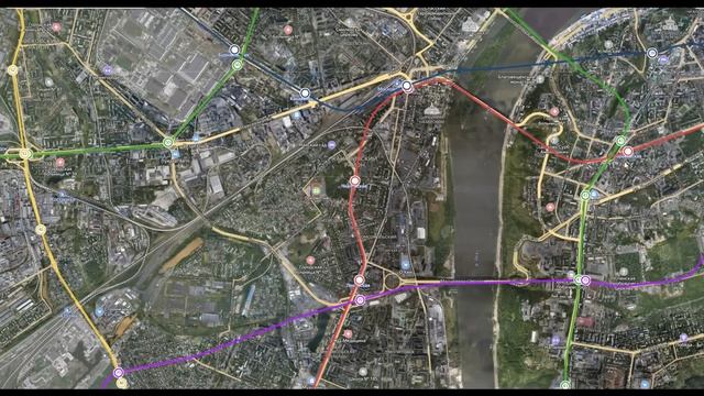 Будущее метро Нижнего Новгорода: обзор схемы от Михаила Mikles смотреть онлайн