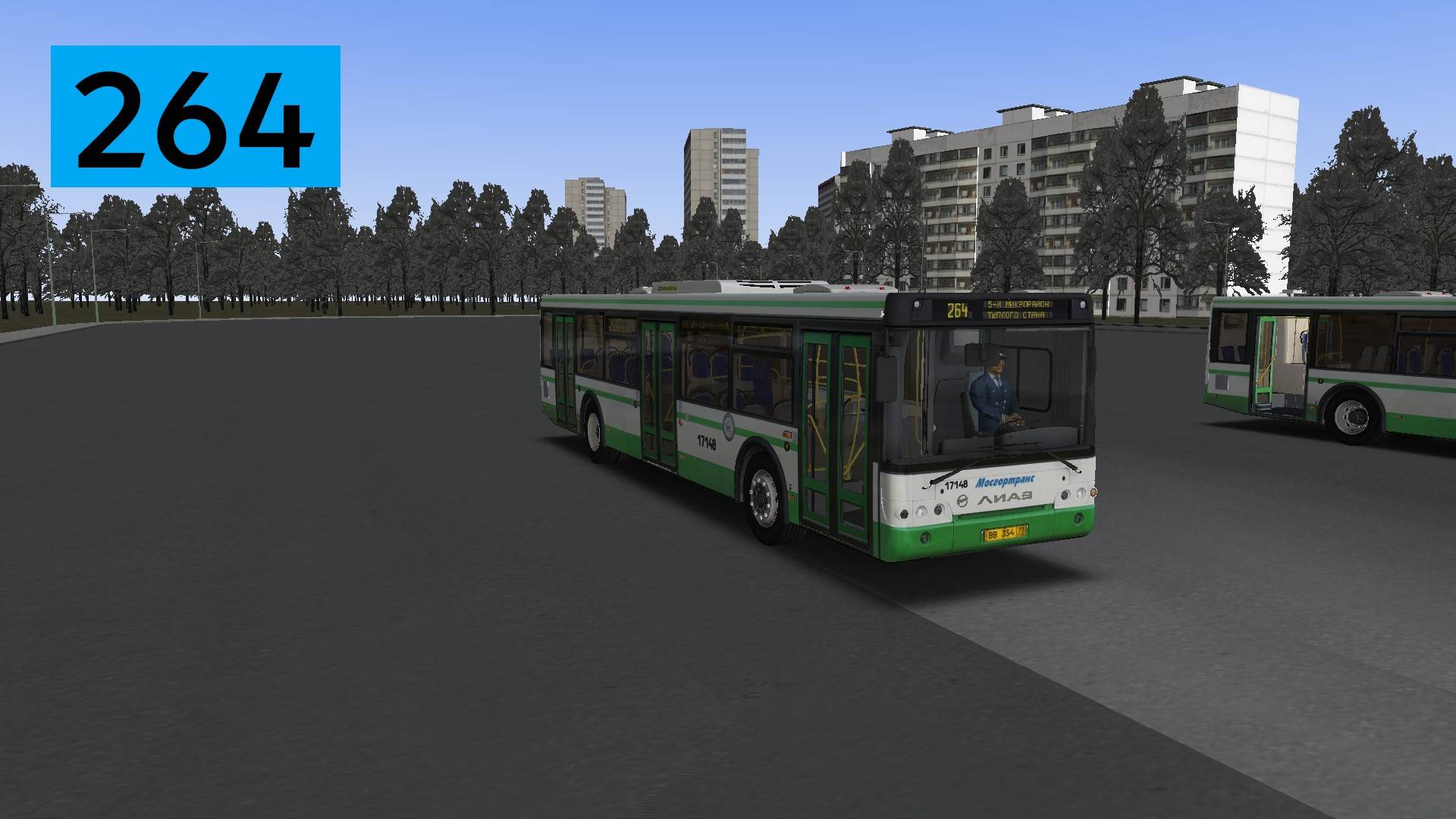 OMSI 2: Автобус №264 5-й микрорайон Тёплого Стана - Улица Рокотова, 8 смотреть онлайн