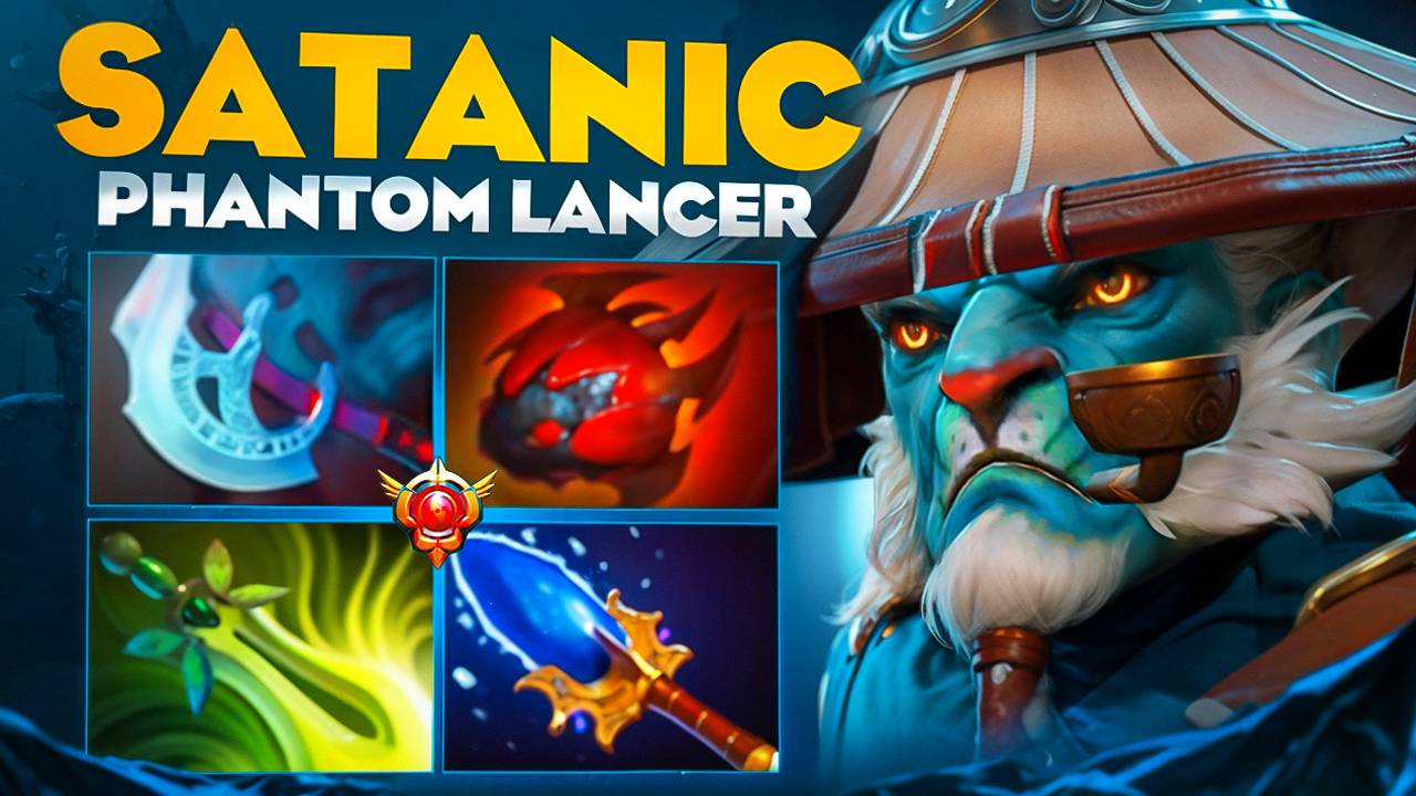 САТАНИК НА ПЛЕ НЕ ОСТАВИЛ ШАНСОВ ВРАГАМ🔥| Satanic Phantom Lancer