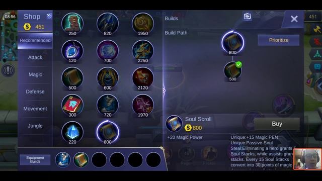 BUILD ITEM GOKIL SELENA SCREEN RECORD | MOBILE LEGENDS смотреть онлайн