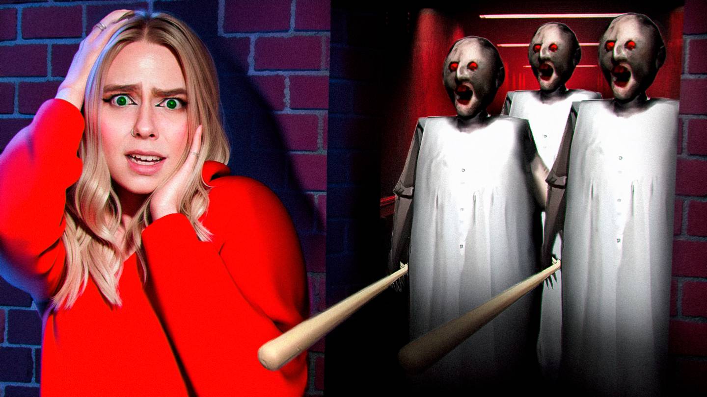 СБЕГАЮ ОТ ЗЛОЙ БАБКИ GRANNY смотреть онлайн