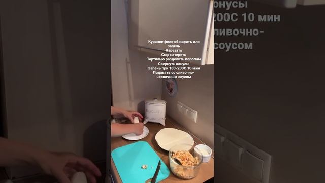 ТОРТИЛЬЯ С КУРИЦЕЙ И СЫРОМ🌸 #куриноефиле #тортилья #лаваш #сыр смотреть онлайн
