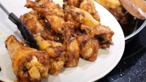 🍗Seasoned CHICKEN WINGS and THIGHS🐔 with Black Pepper and Paprika