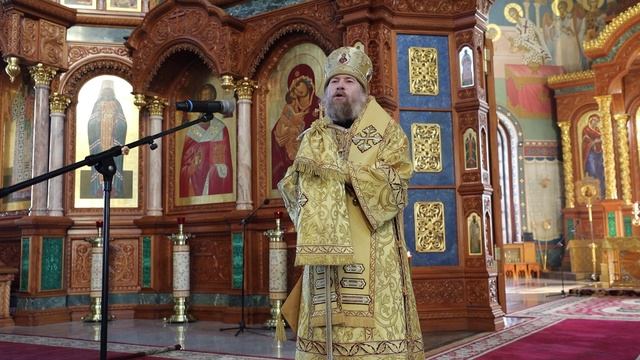 Проповедь митрополита Леонтия в Благовещенском кафедральном соборе смотреть онлайн