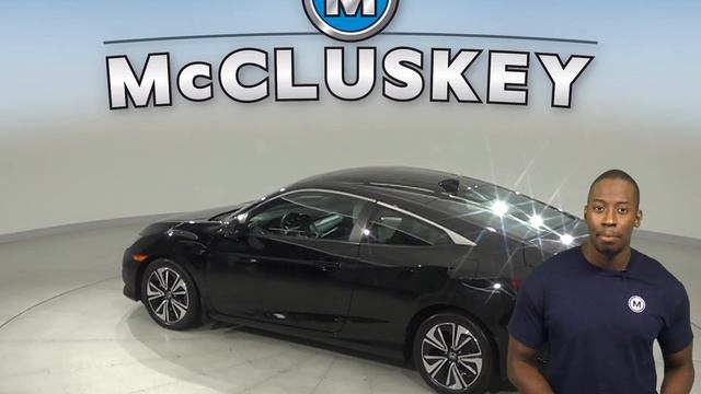 G15074NA Used 2016 Honda Civic EX-T FWD 2D Coupe Black Test Drive, Review, For Sale - смотреть онлайн