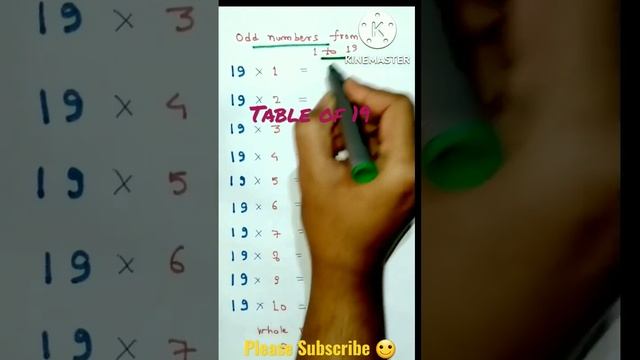 💥Table Of 19| ShortTrick |Maths Plus Point 🥺| смотреть онлайн