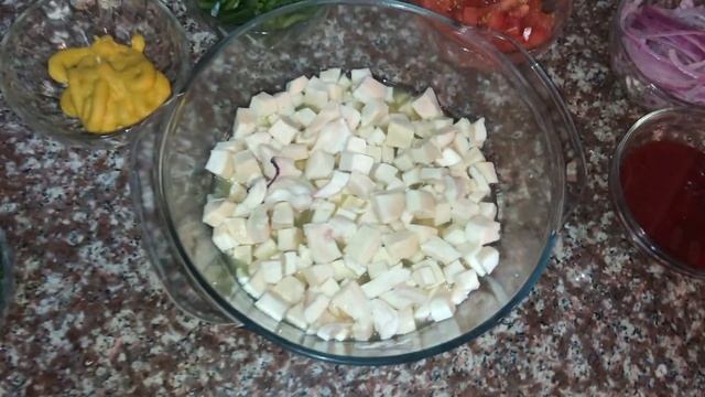 | CEVICHE DE CALAMAR A LA NARANJA | Cosas Fáciles En Casa