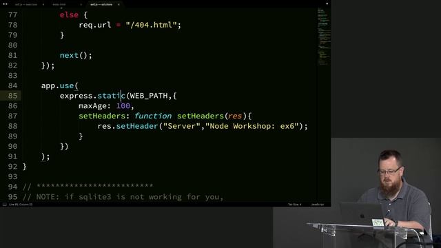 7. Serving Static Files with Express смотреть онлайн