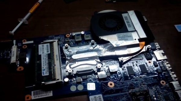 Восстановление чипа в ноутбуке