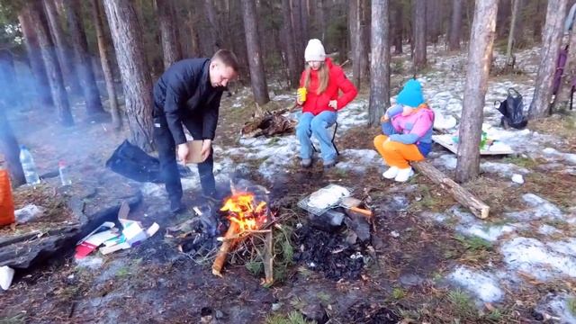 В лесу на шашлыках. смотреть онлайн