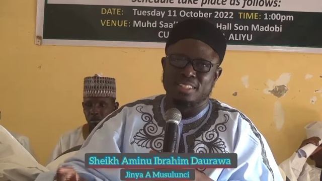 Jinya A Musulunci By Sheikh Aminu Ibrahim Daurawa смотреть онлайн