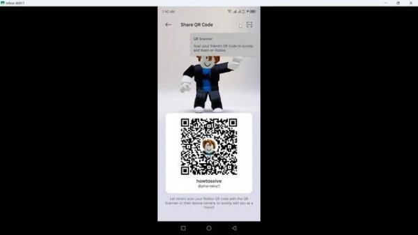 How to Scan QR Code on Roblox