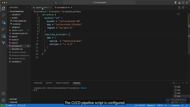 64 - Configure Remote State for Terraform смотреть онлайн