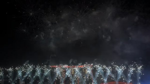 Singapore New Year Fireworks 2025 | Most Beautiful Countdown Fireworks Ever