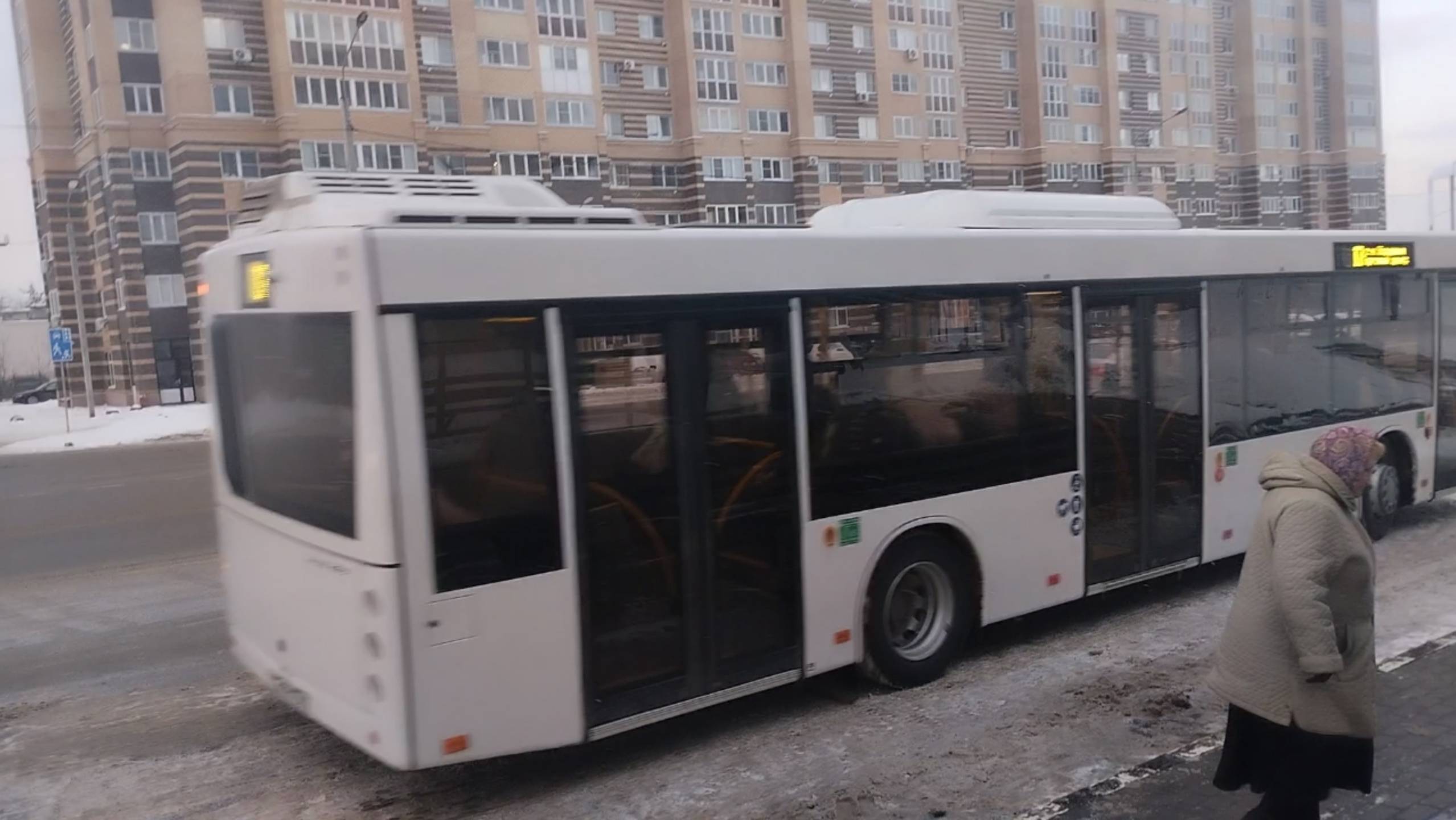 Поездка на автобусе МАЗ-203.047 № М 791 СВ 13, маршрут 17 смотреть онлайн