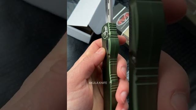 Складной нож "Microtech Halo VI" Зелёный смотреть онлайн
