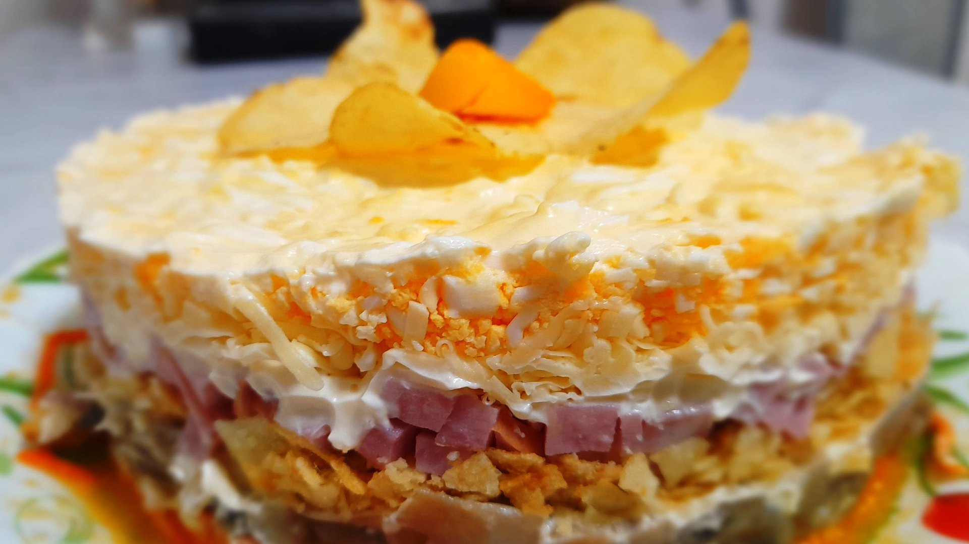 Салат "Орхидея" смотреть онлайн