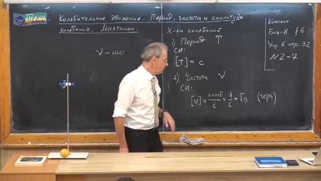 Урок 92 осн Колебательное движение Маятники смотреть онлайн