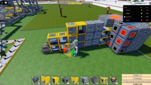 Как построить ферму мраморных кирпичных плит в Блок тайкун в Roblox