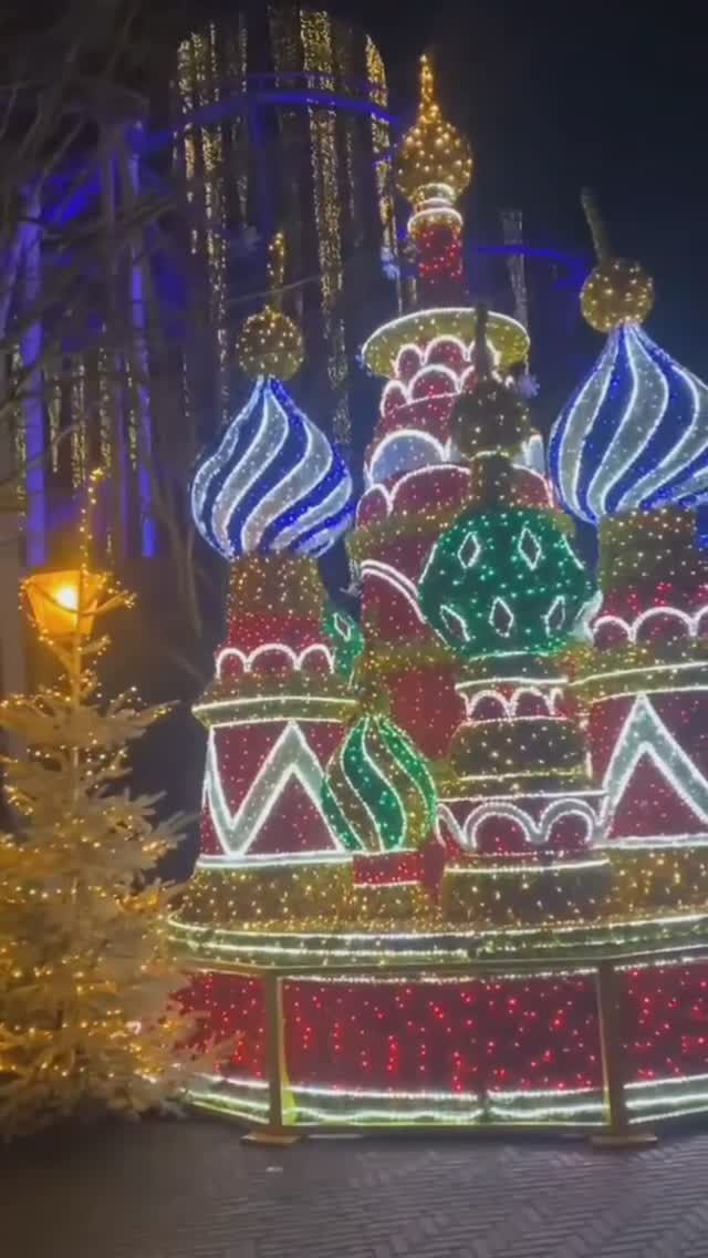 Зимняя сказка в в парке развлечений! смотреть онлайн