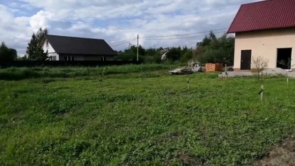 Деревенские будни. Строим дом. Косим траву.