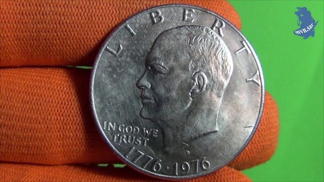 1 доллар (dollar) 1976 года. 1776·1976 .Денвер (D) .200 лет независимости США. #521 смотреть онлайн